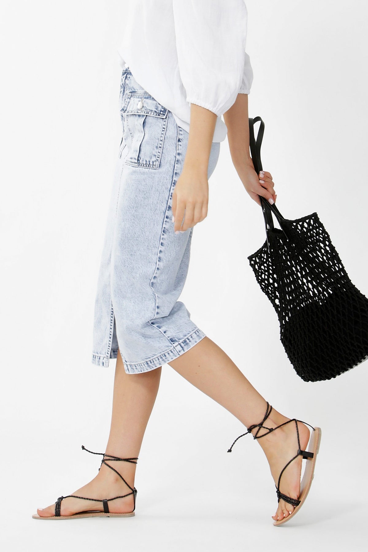 [TEST] Milani Patch Pocket Midi Skirt