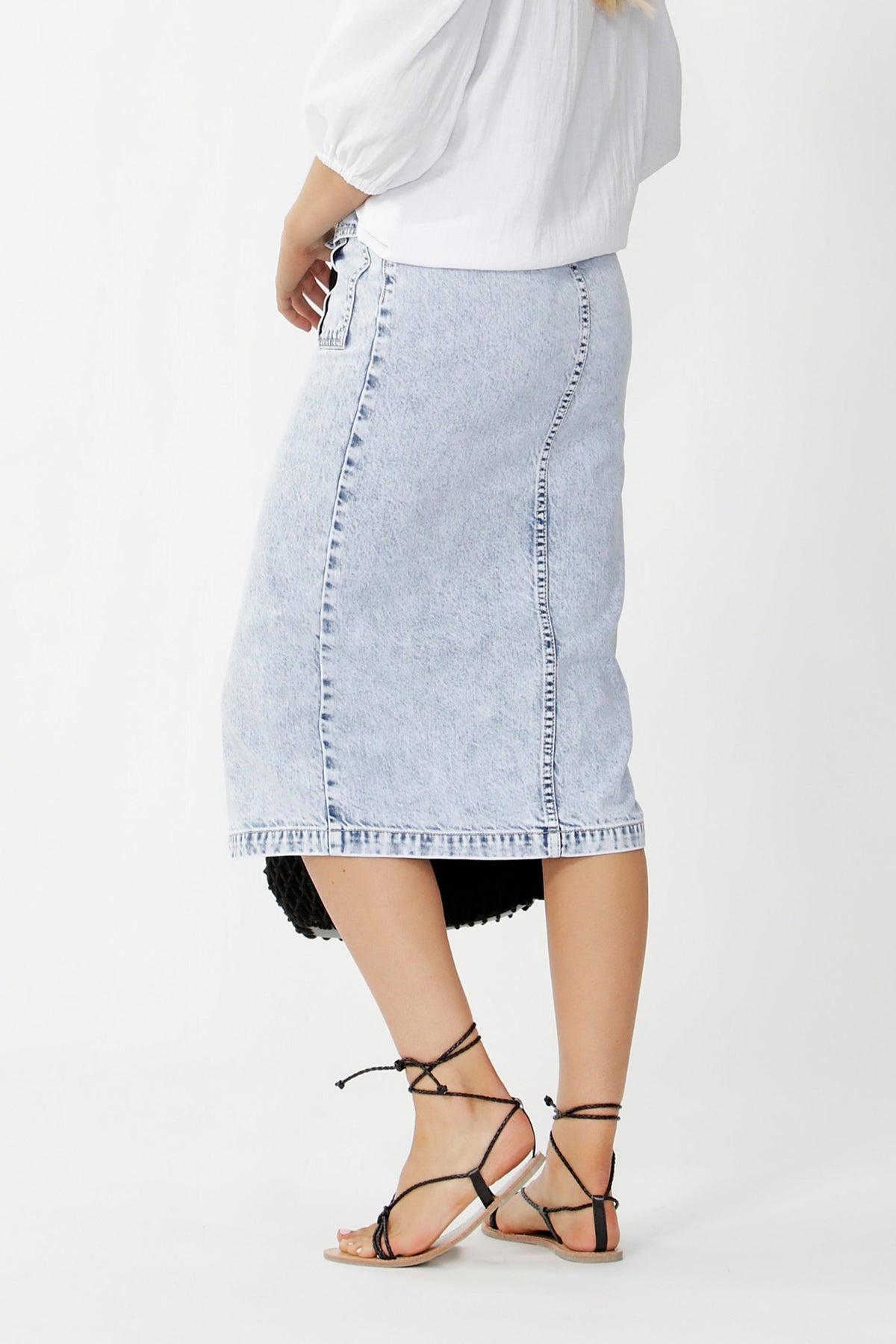 [TEST] Milani Patch Pocket Midi Skirt