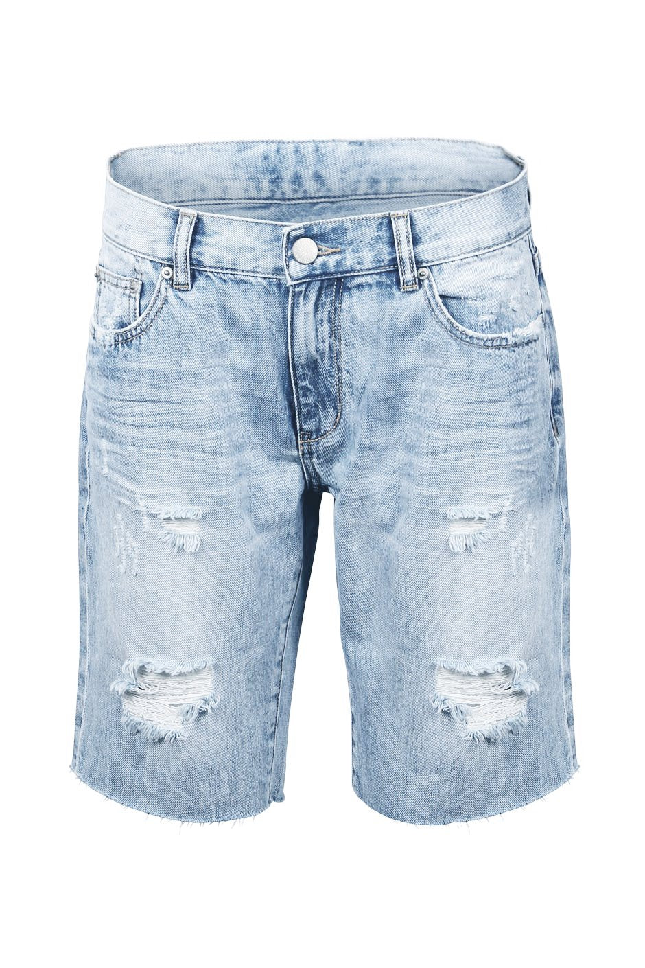 [TEST] Alfie Knee Length Denim Short