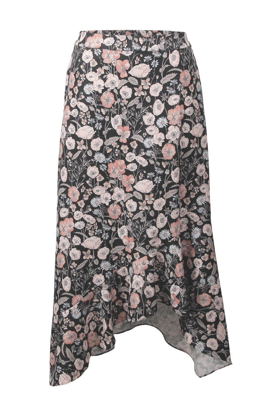 [TEST] Karla Ruffle Hem Midi Skirt