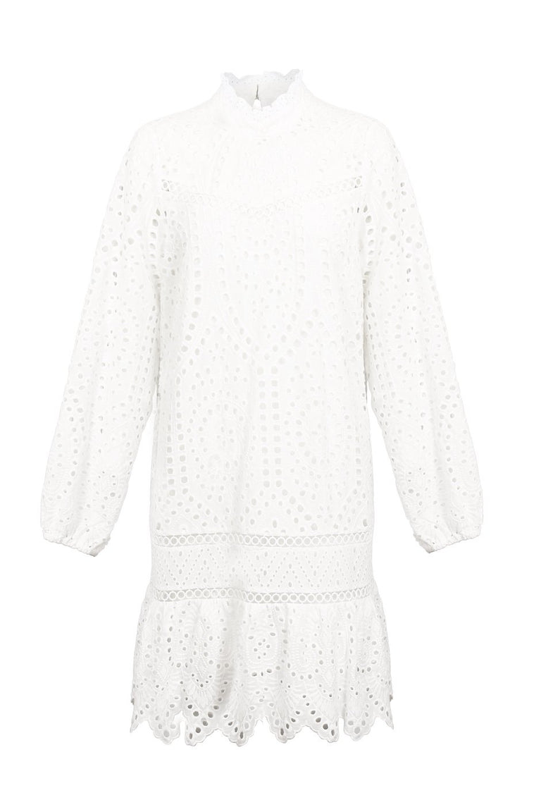 [TEST] Avery Broderie Smock Dress