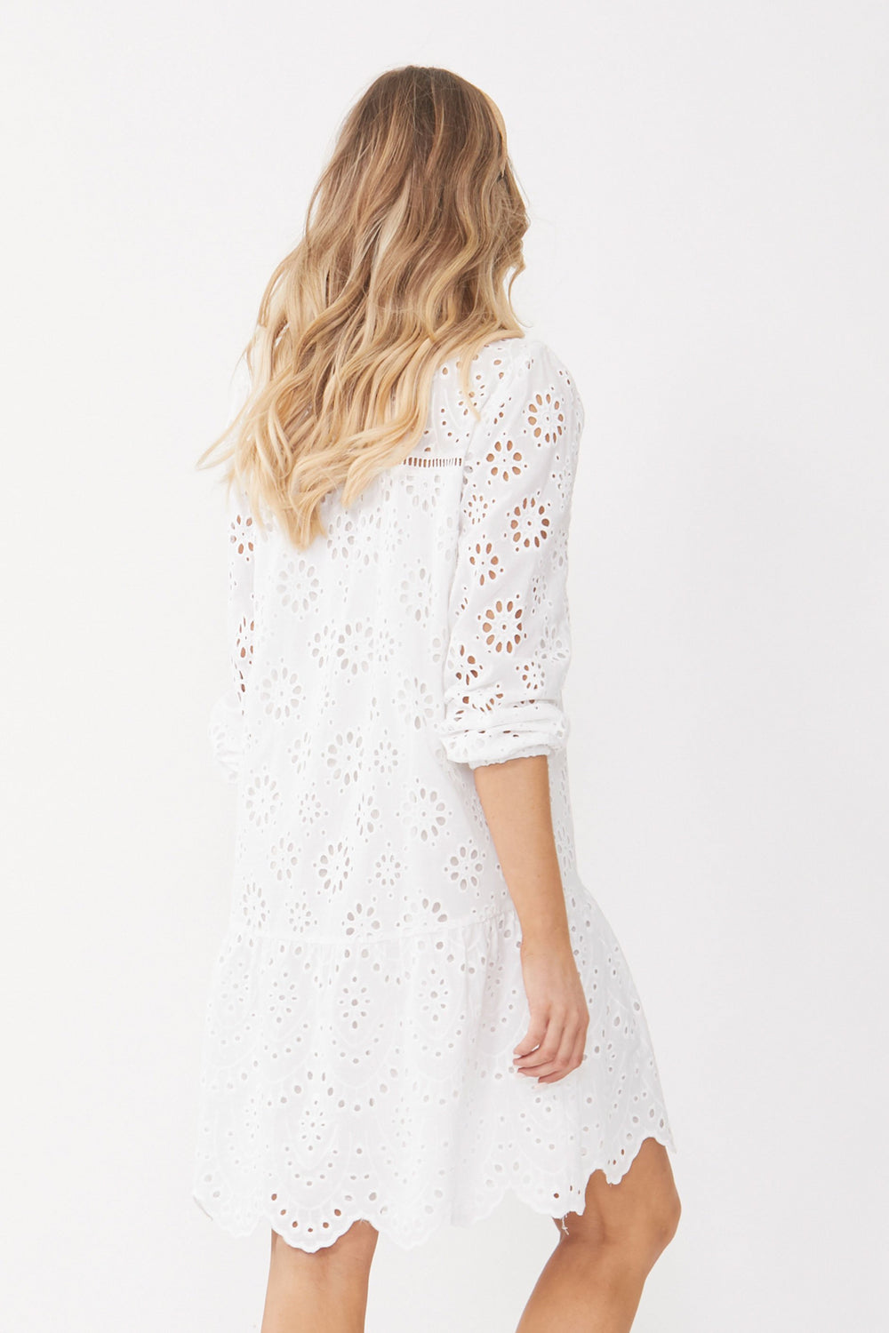 [TEST] Faye Broderie Drop Waist Dress