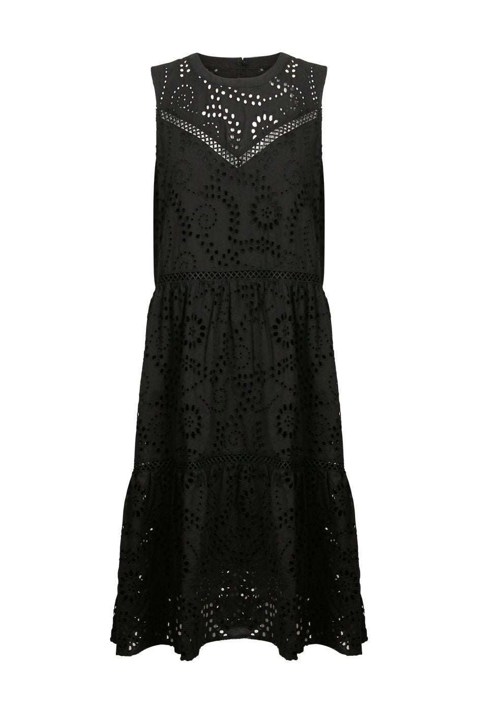 [TEST] Georgia Broderie Midi Dress