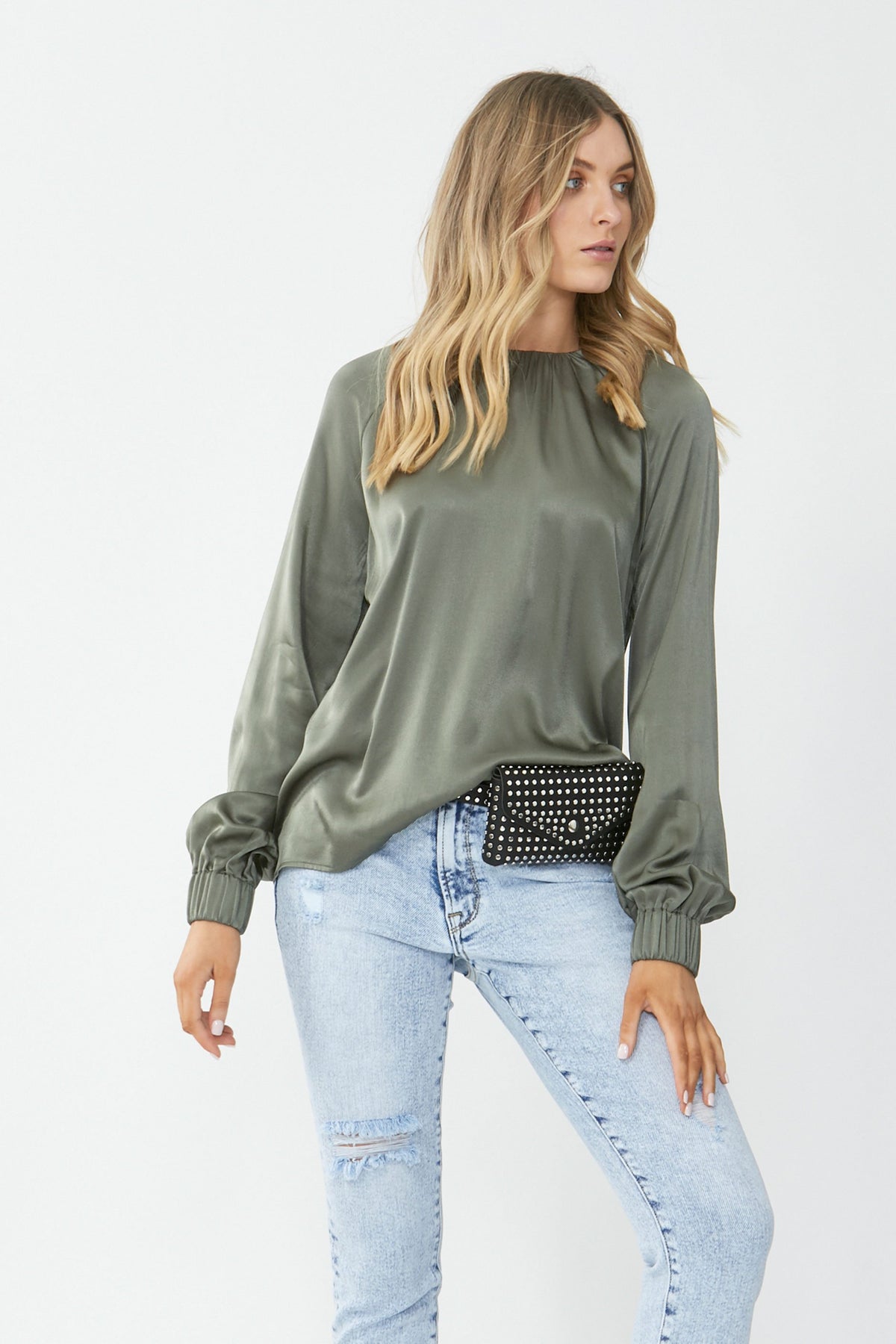 [TEST] Phoebe Satin Blouse