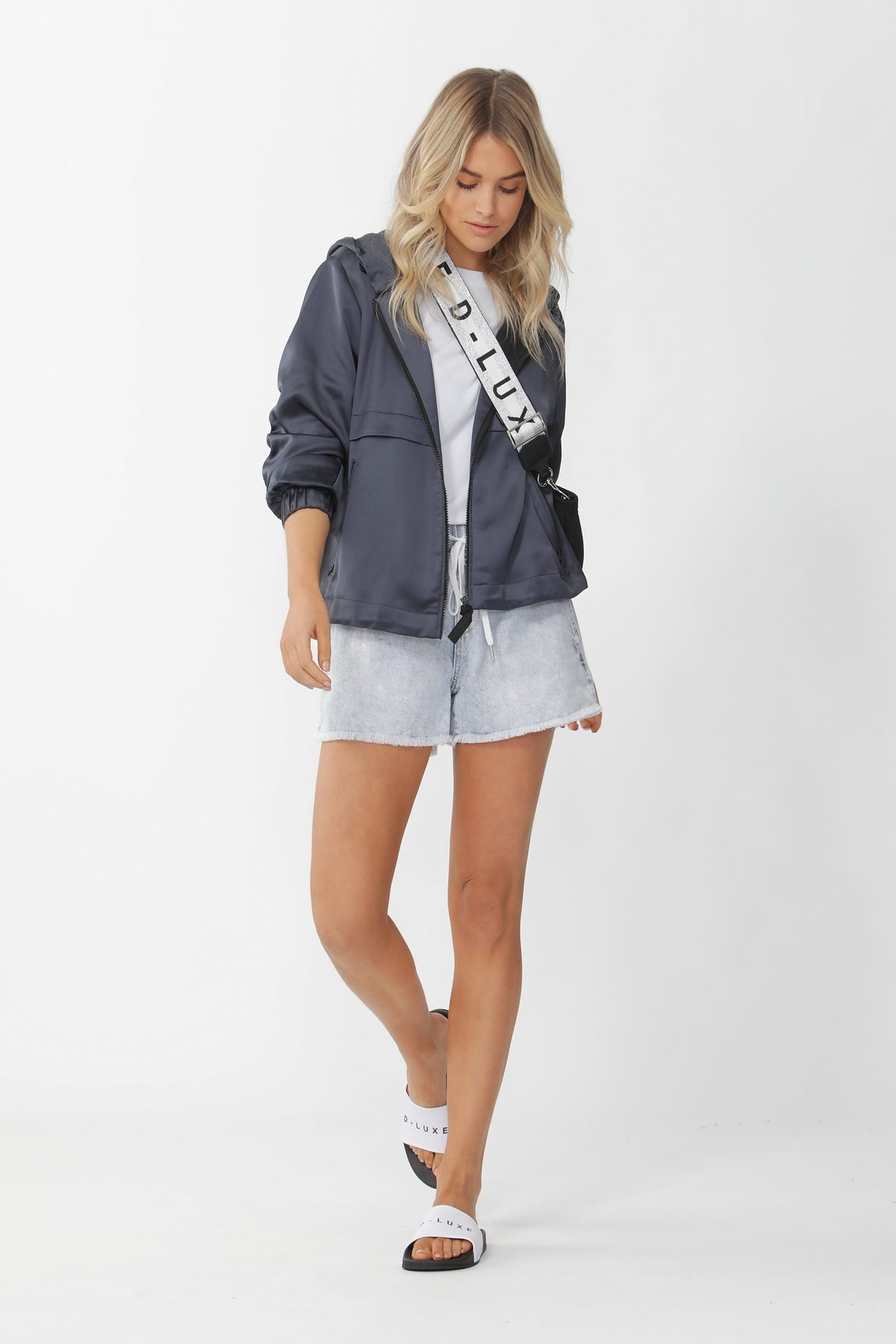 [TEST] D-Luxe Satin Bomber