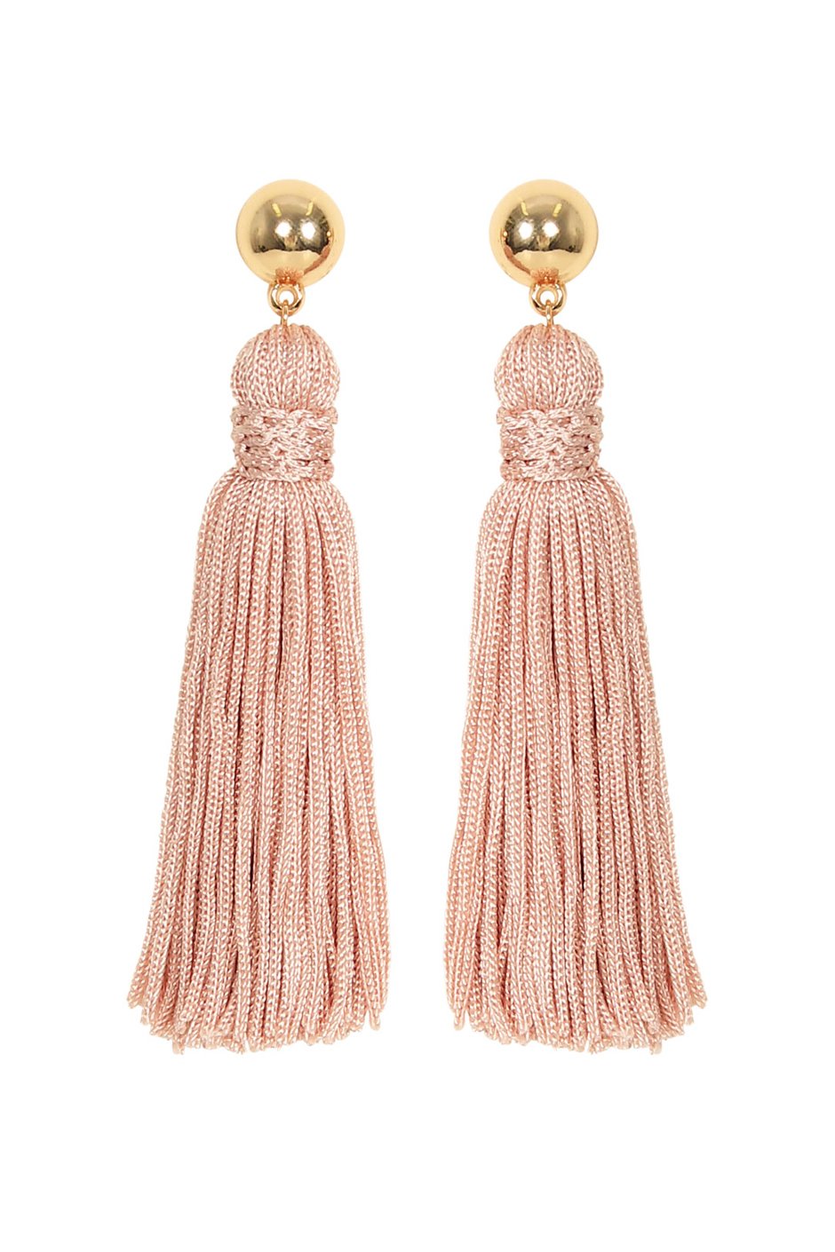 [TEST] Alexa Detailed Tassel Earrings