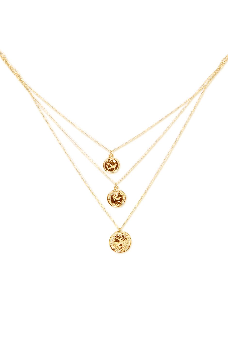 [TEST] 3 Layered Allie Coin Necklace