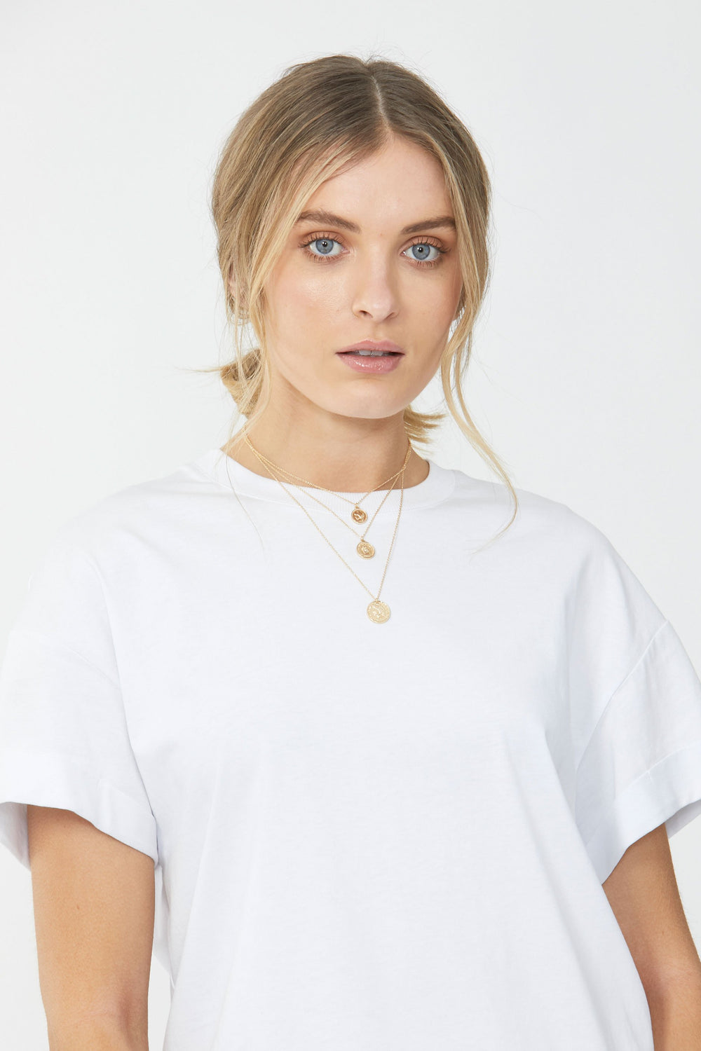 [TEST] 3 Layered Allie Coin Necklace