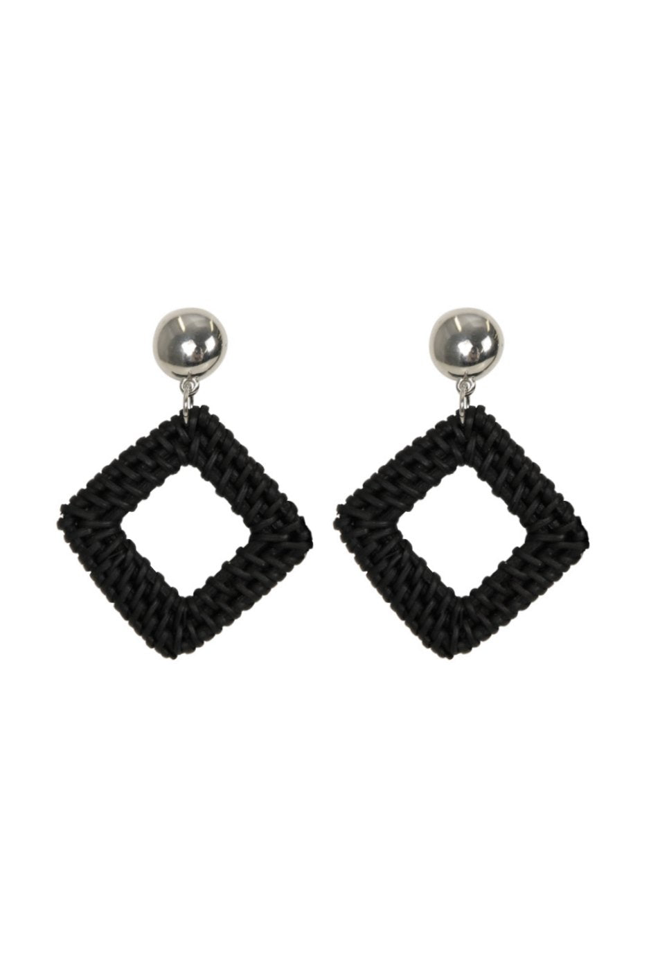 [TEST] Diamond Weave Earrings