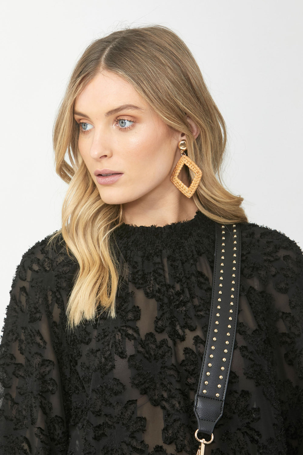 [TEST] Diamond Weave Earrings