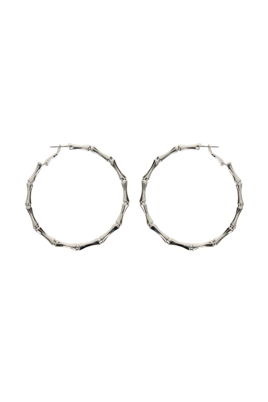 [TEST] Bamboo Large Hoop Earrings