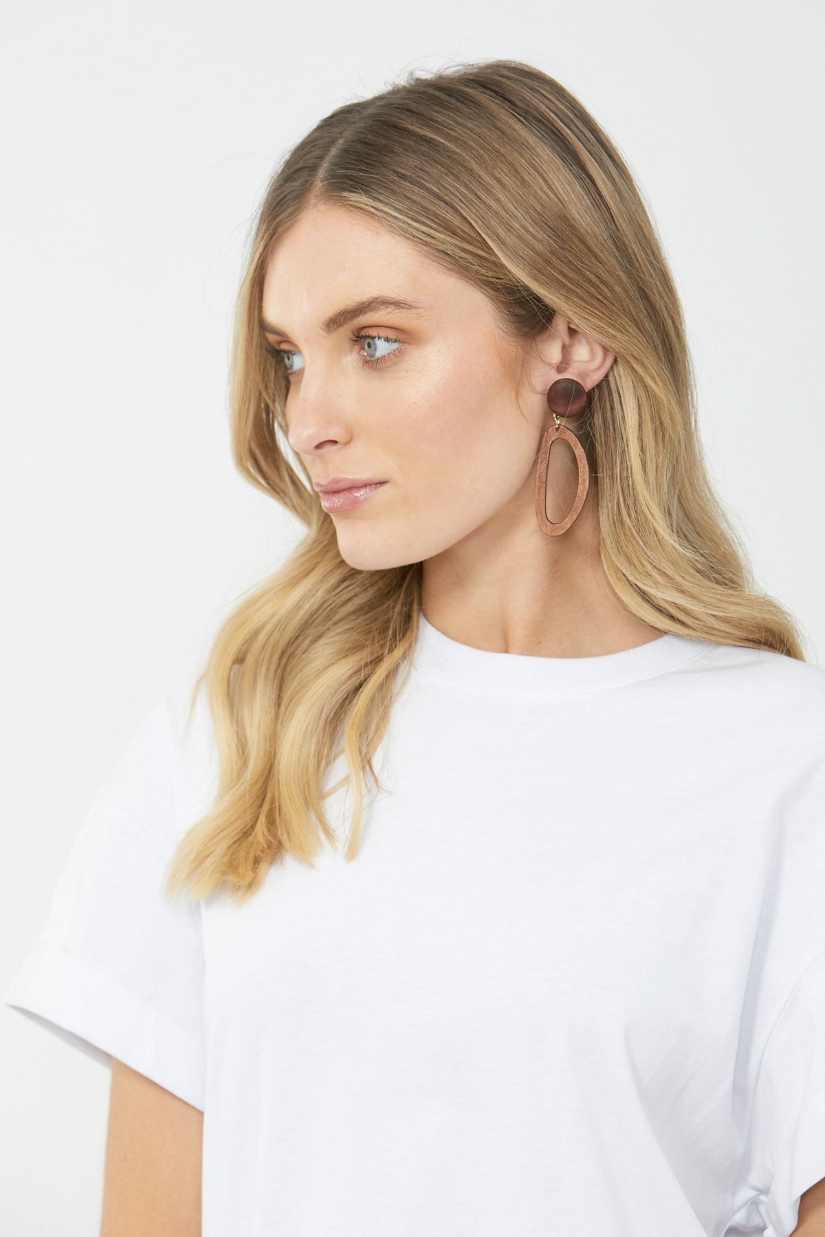 [TEST] Abbi Wooden Drop Earrings