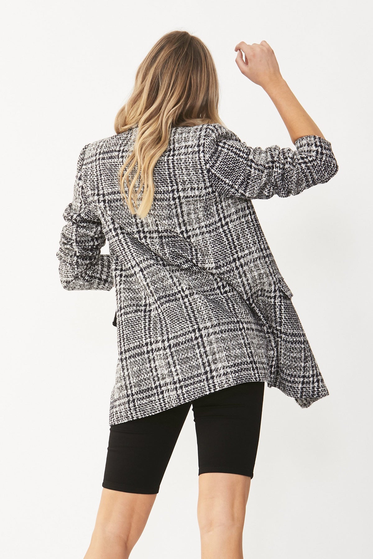 [TEST] Nolita Textured Check Blazer