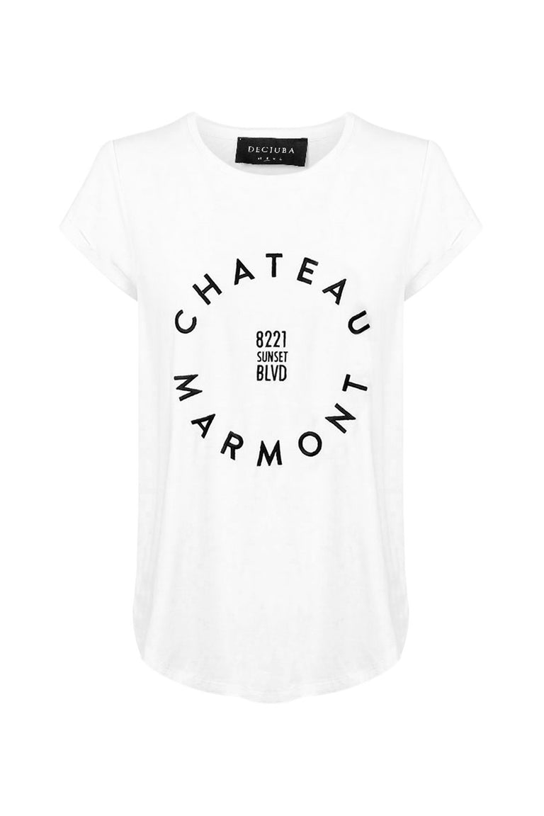 [TEST] Chateau Embroidered Tee