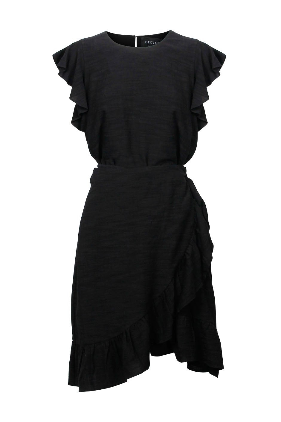[TEST] Maya Textured Ruffle Dress