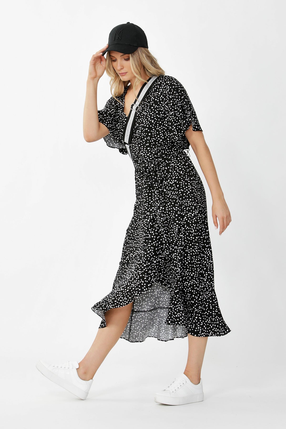 [TEST] Hailee Wrap Midi Dress