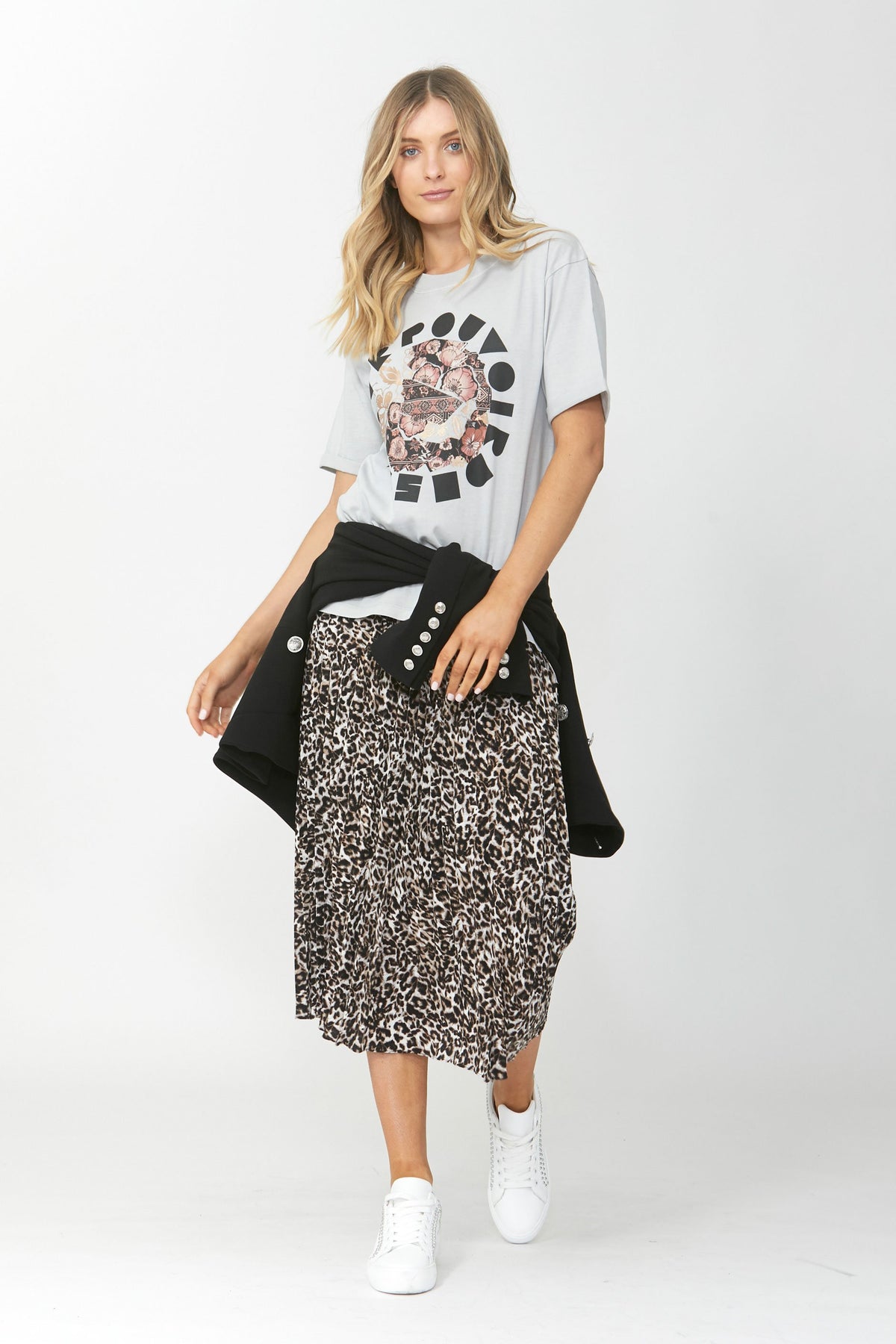 [TEST] Collage Circular Print Tee