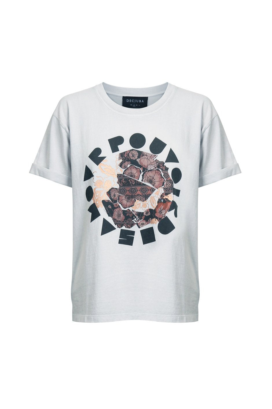 [TEST] Collage Circular Print Tee