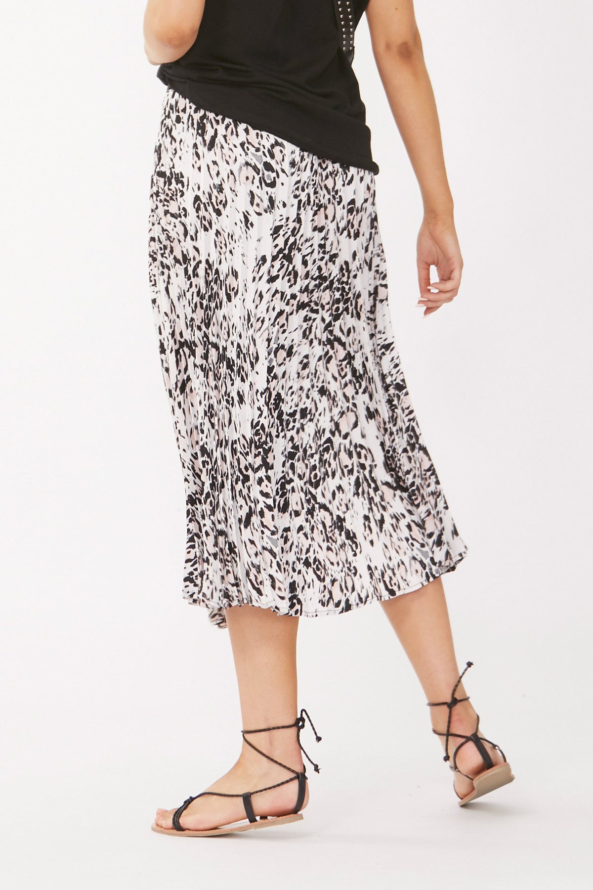[TEST] Lilly Pleated Midi Skirt