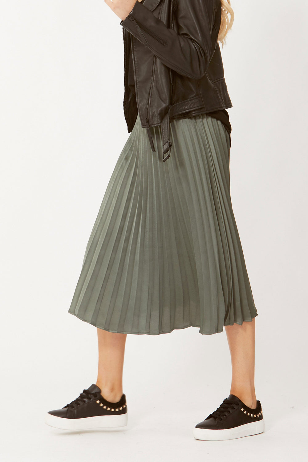 [TEST] Lilly Pleated Midi Skirt
