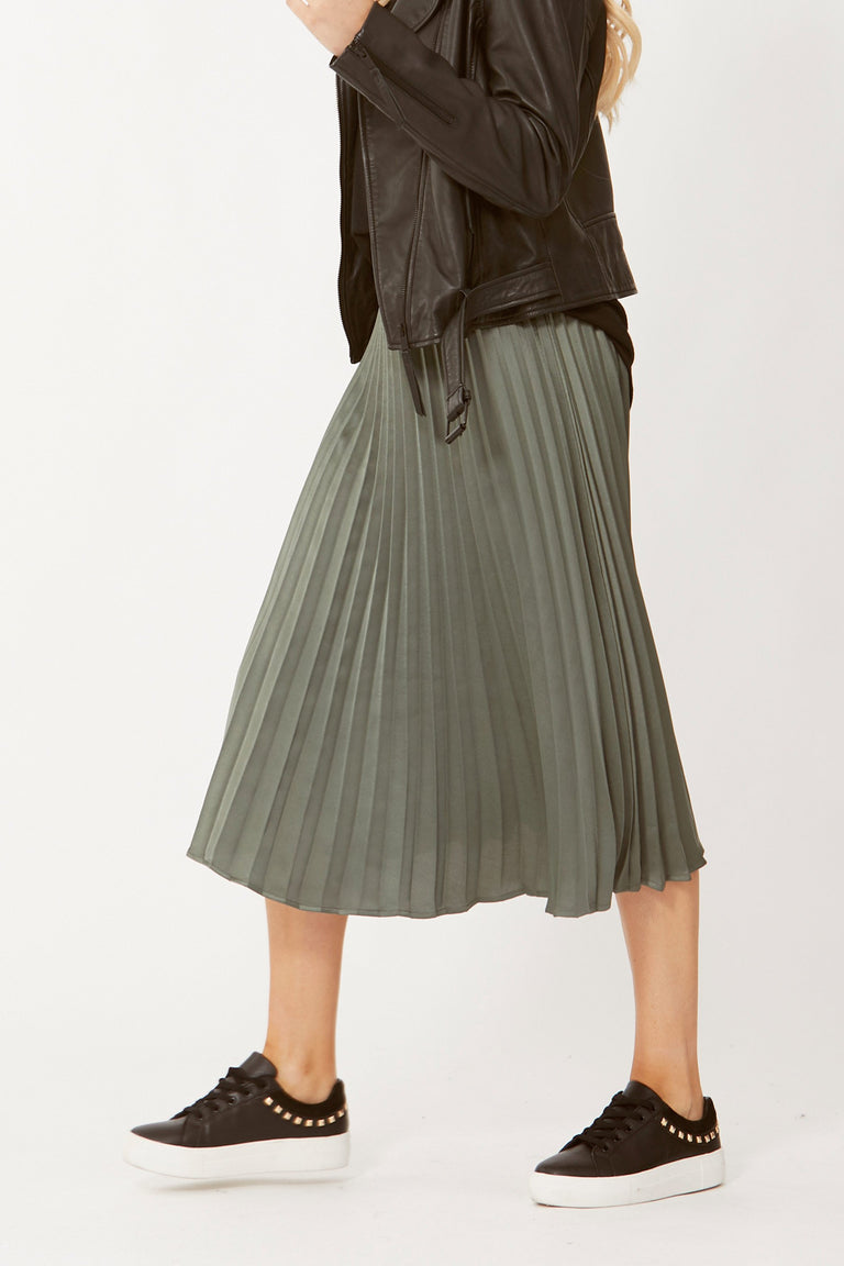 [TEST] Lilly Pleated Midi Skirt