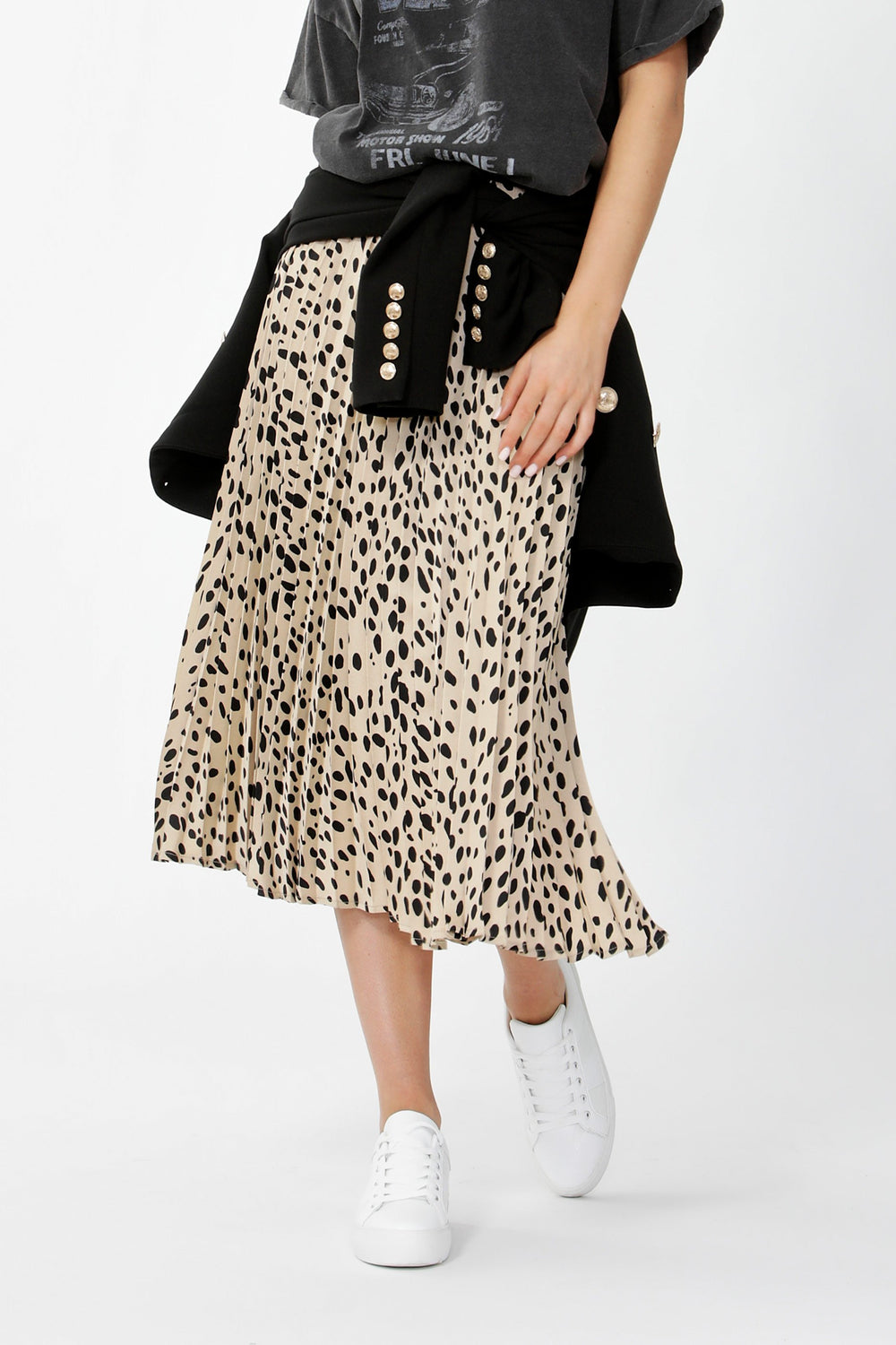 [TEST] Lilly Pleated Midi Skirt