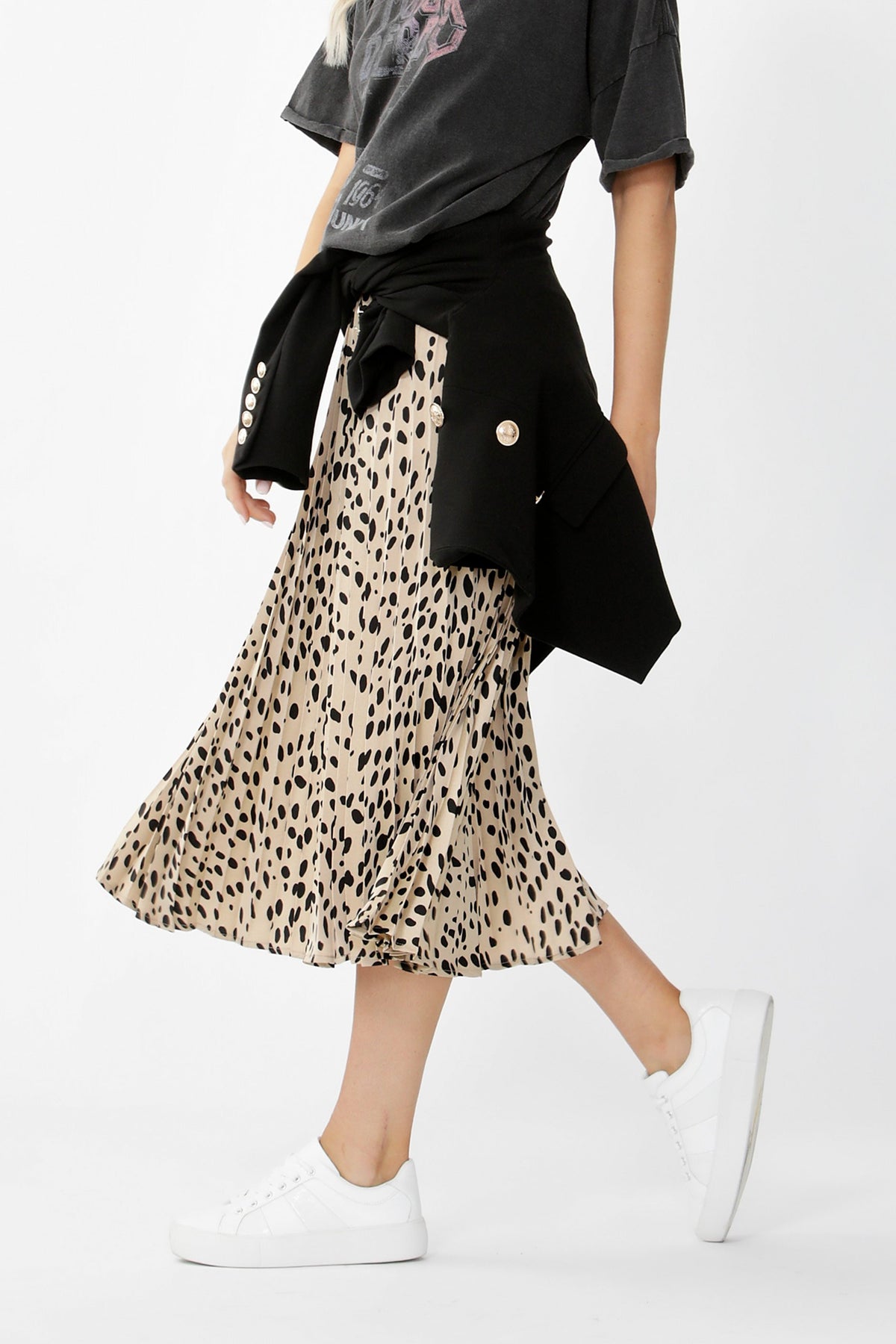 [TEST] Lilly Pleated Midi Skirt