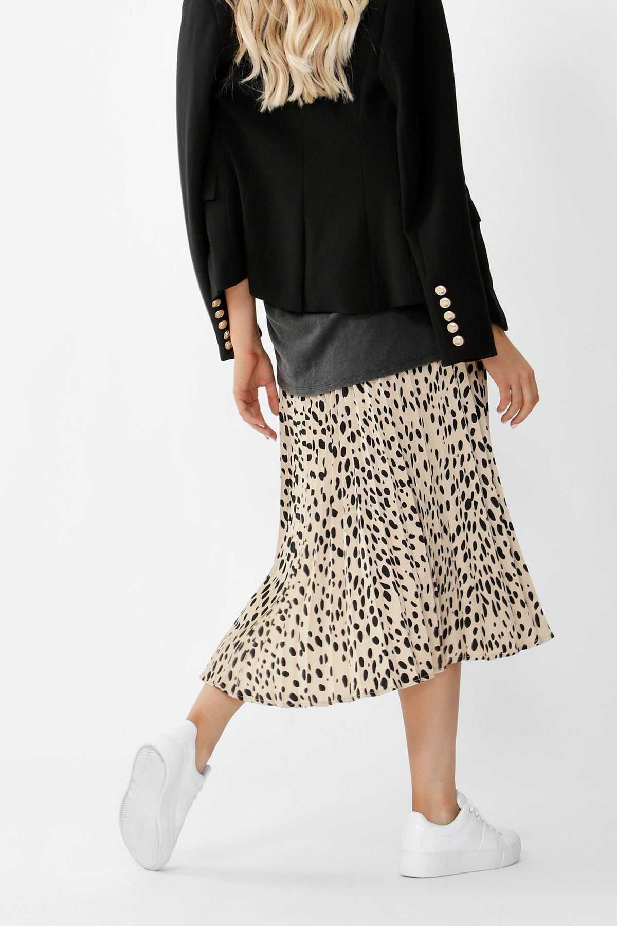 [TEST] Lilly Pleated Midi Skirt
