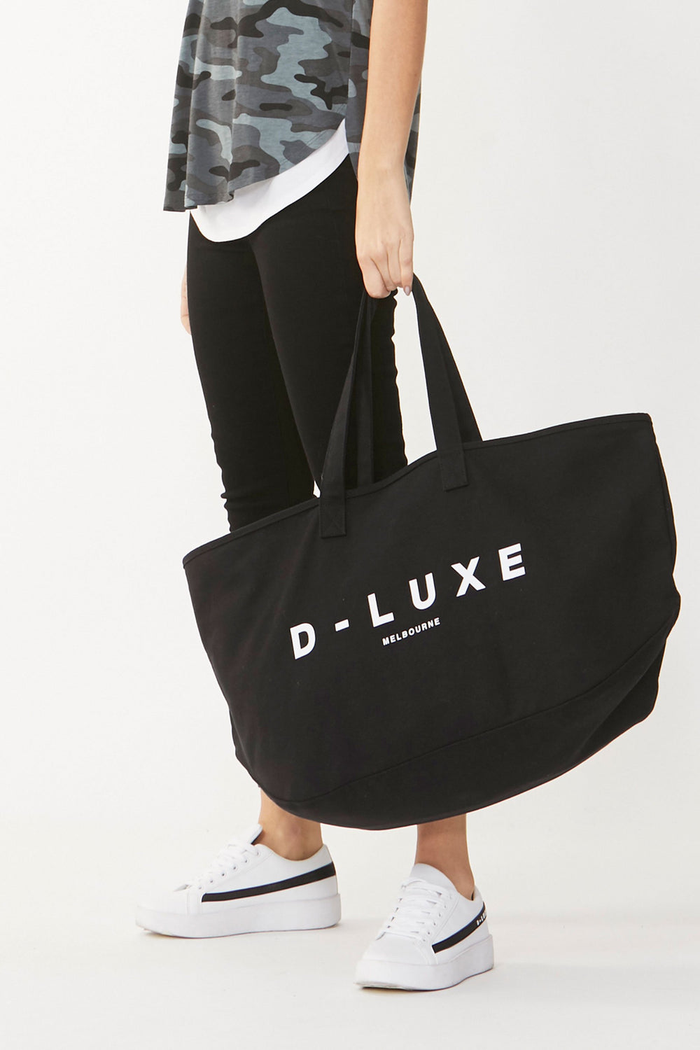 [TEST] D-LUXE Oversized Canvas Tote