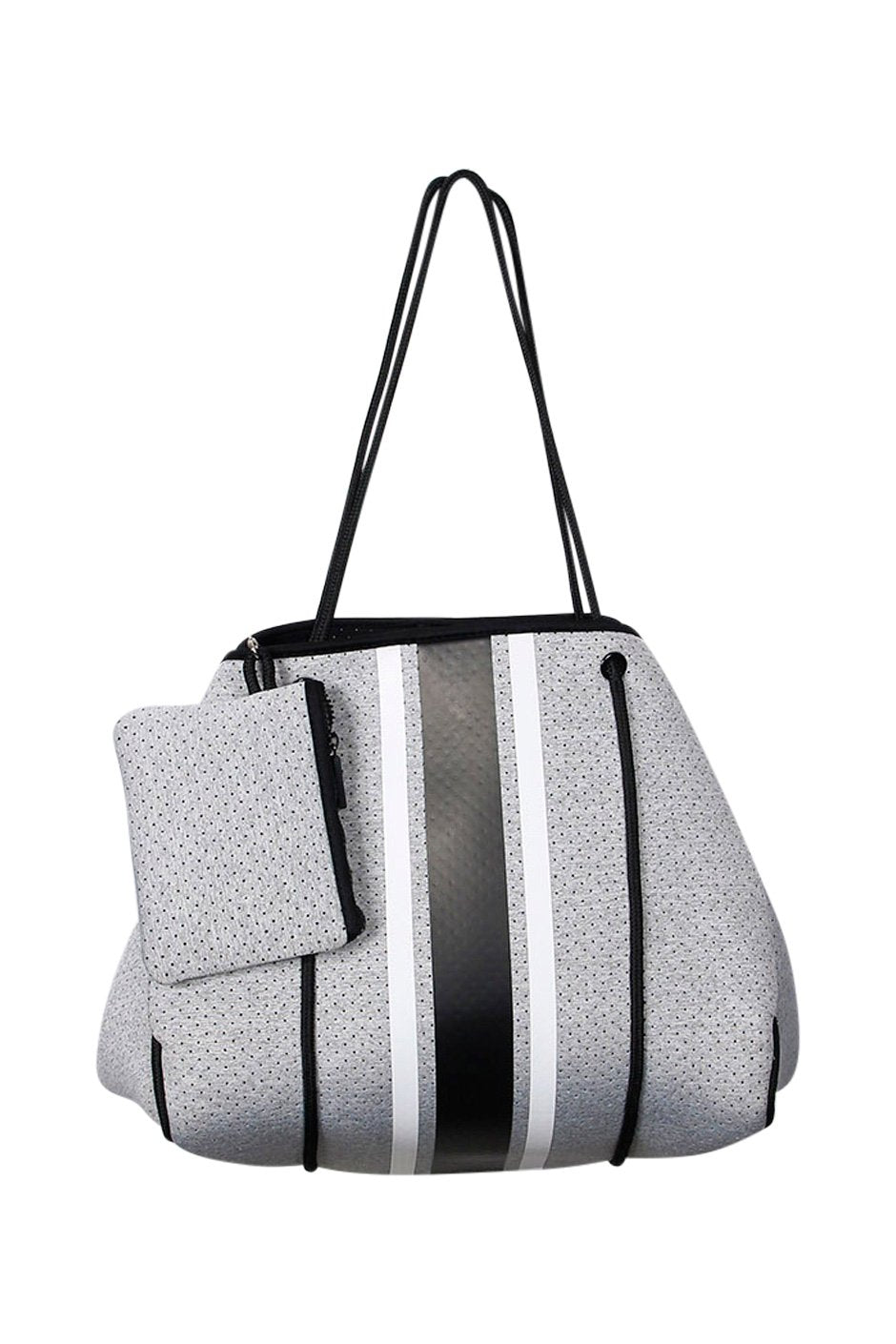 [TEST] Luxe Stripe Neoprene Tote