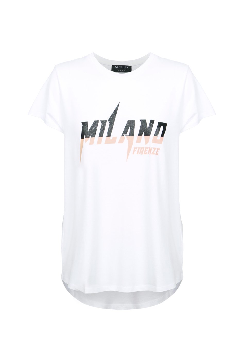[TEST] Milano Spliced Text Tee