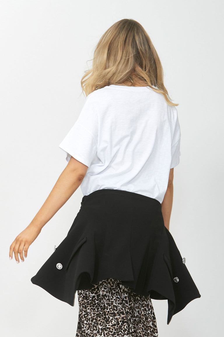 [TEST] Sequin Panther Circle Tee