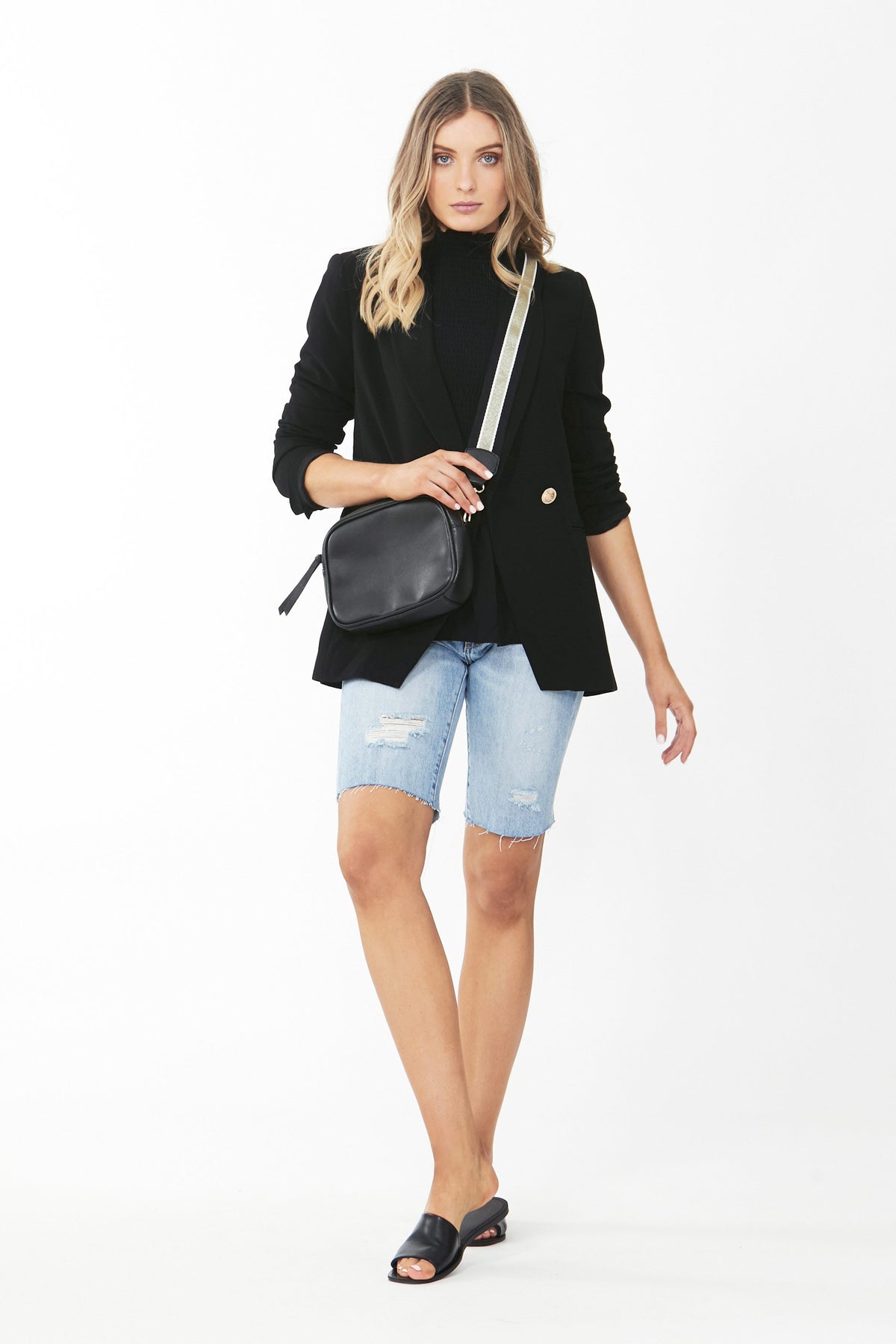 [TEST] Estelle Sleeveless Shirred Top