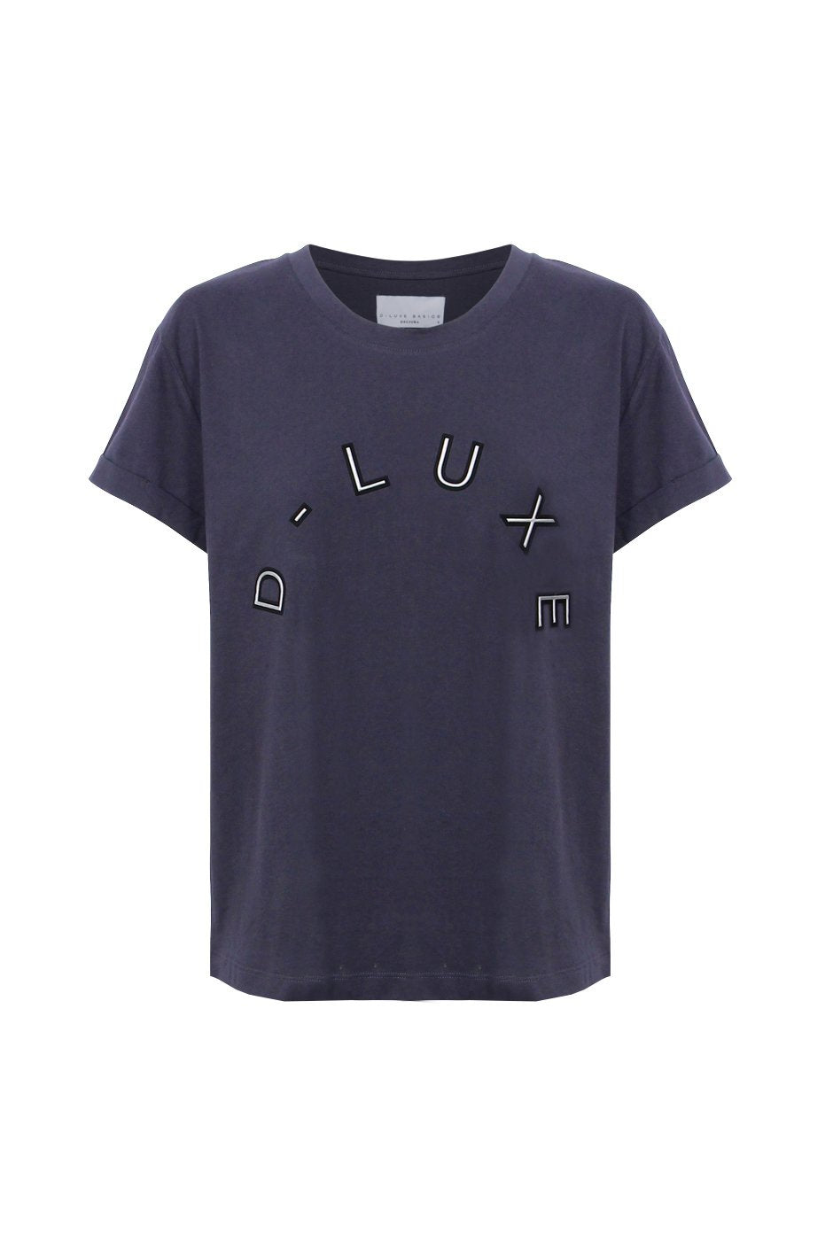 [TEST] Luxe Stacked Logo Print Tee