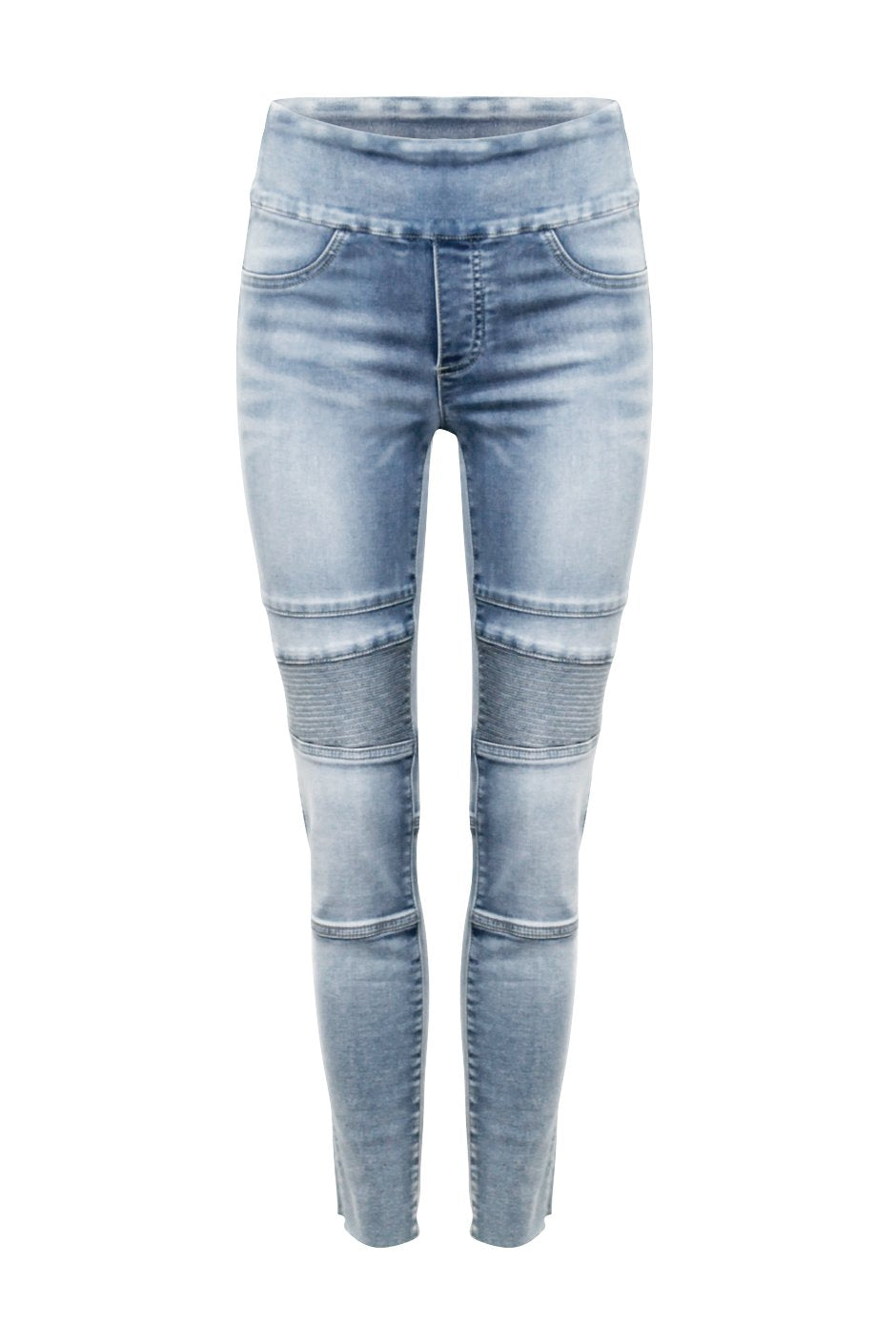 [TEST] Riley Raw Crop Biker Jean
