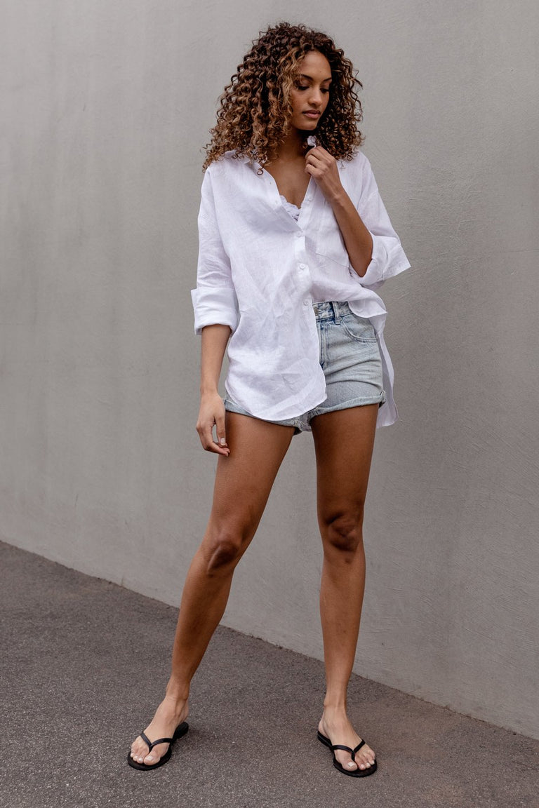 [TEST] D-Luxe Denim Rolled Cuff Short