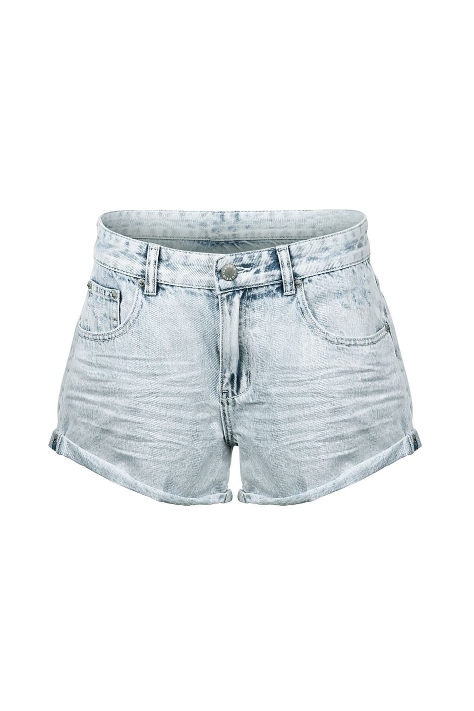 [TEST] D-Luxe Denim Rolled Cuff Short