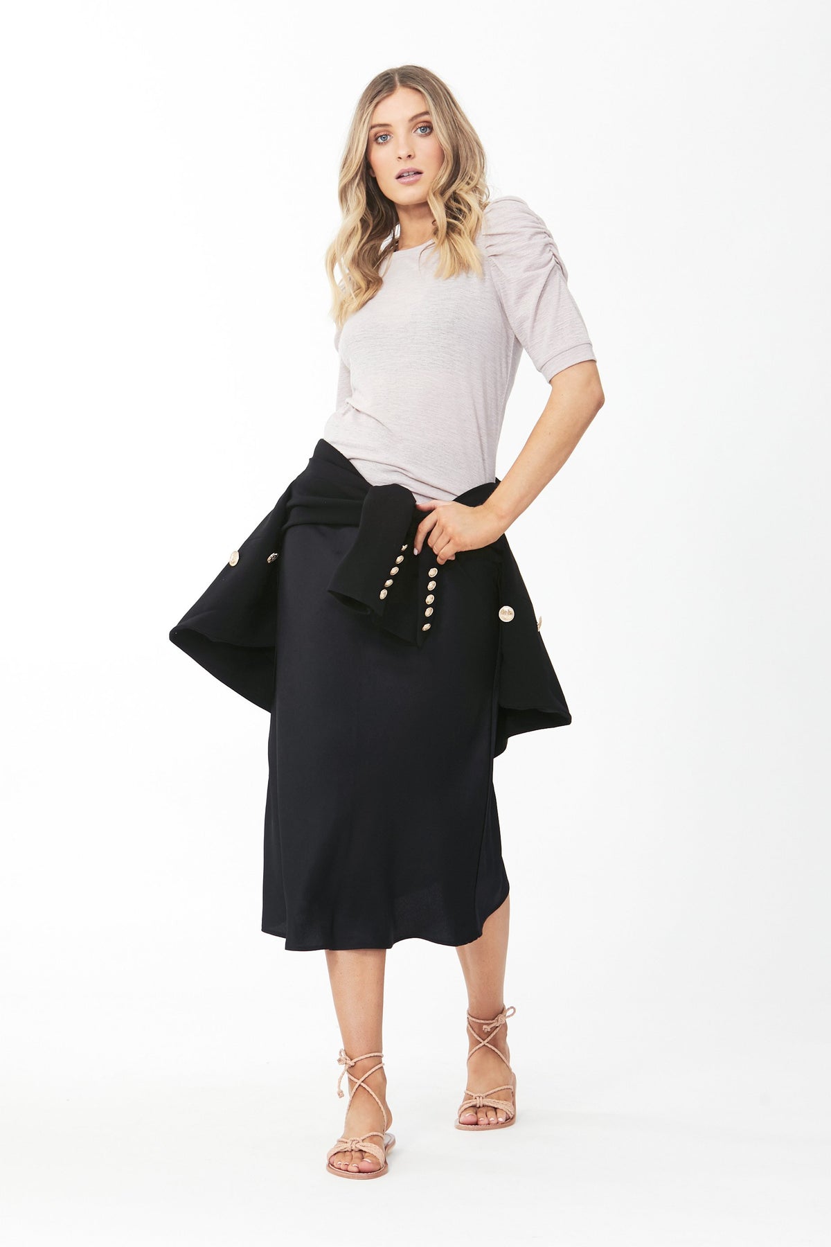 [TEST] Sophie Ruched Sleeve Top