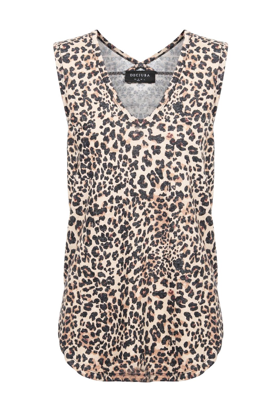 [TEST] Animal Print Boyfriend Tank