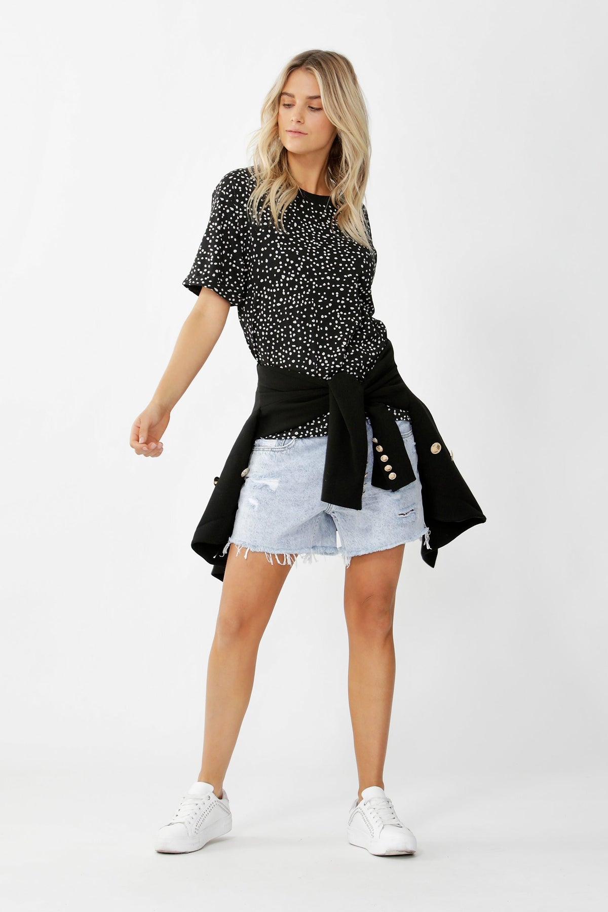 [TEST] Mischa Longline Print Tee