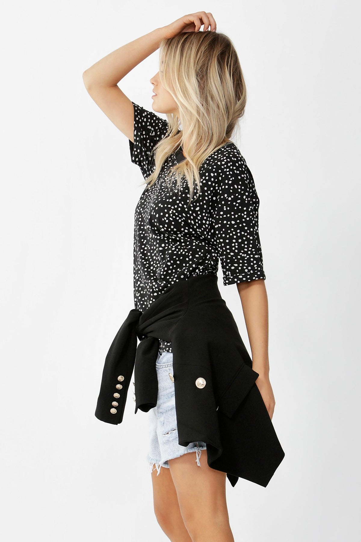 [TEST] Mischa Longline Print Tee