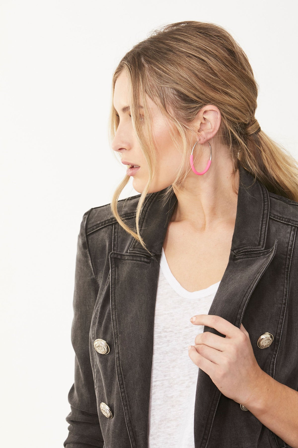 [TEST] Adley Half Mixed Hoops