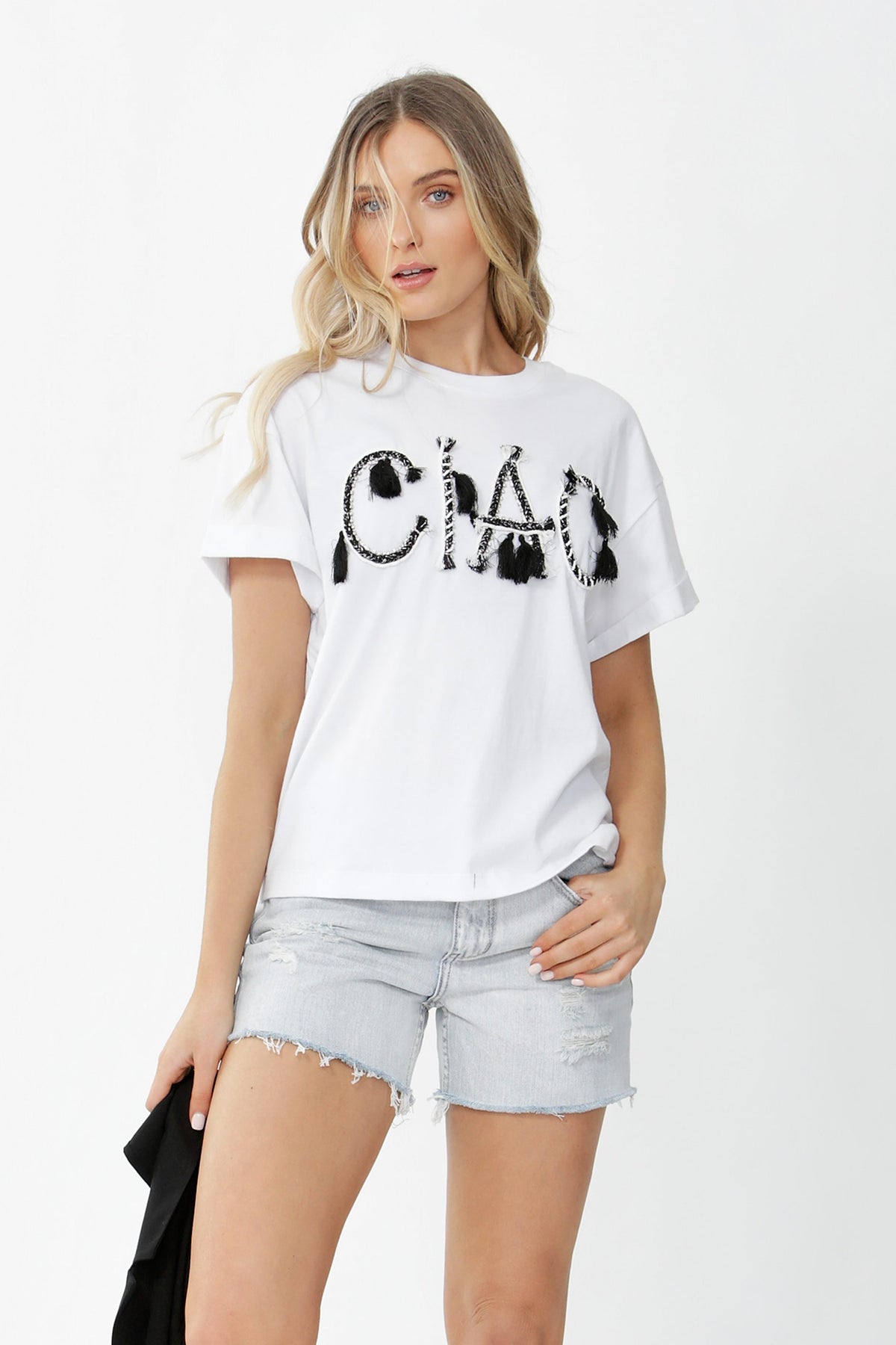 [TEST] Ciao Embellished Tee