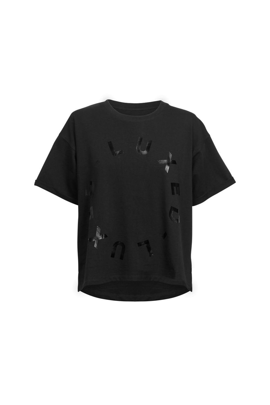 [TEST] Luxe Oversized Logo Tee