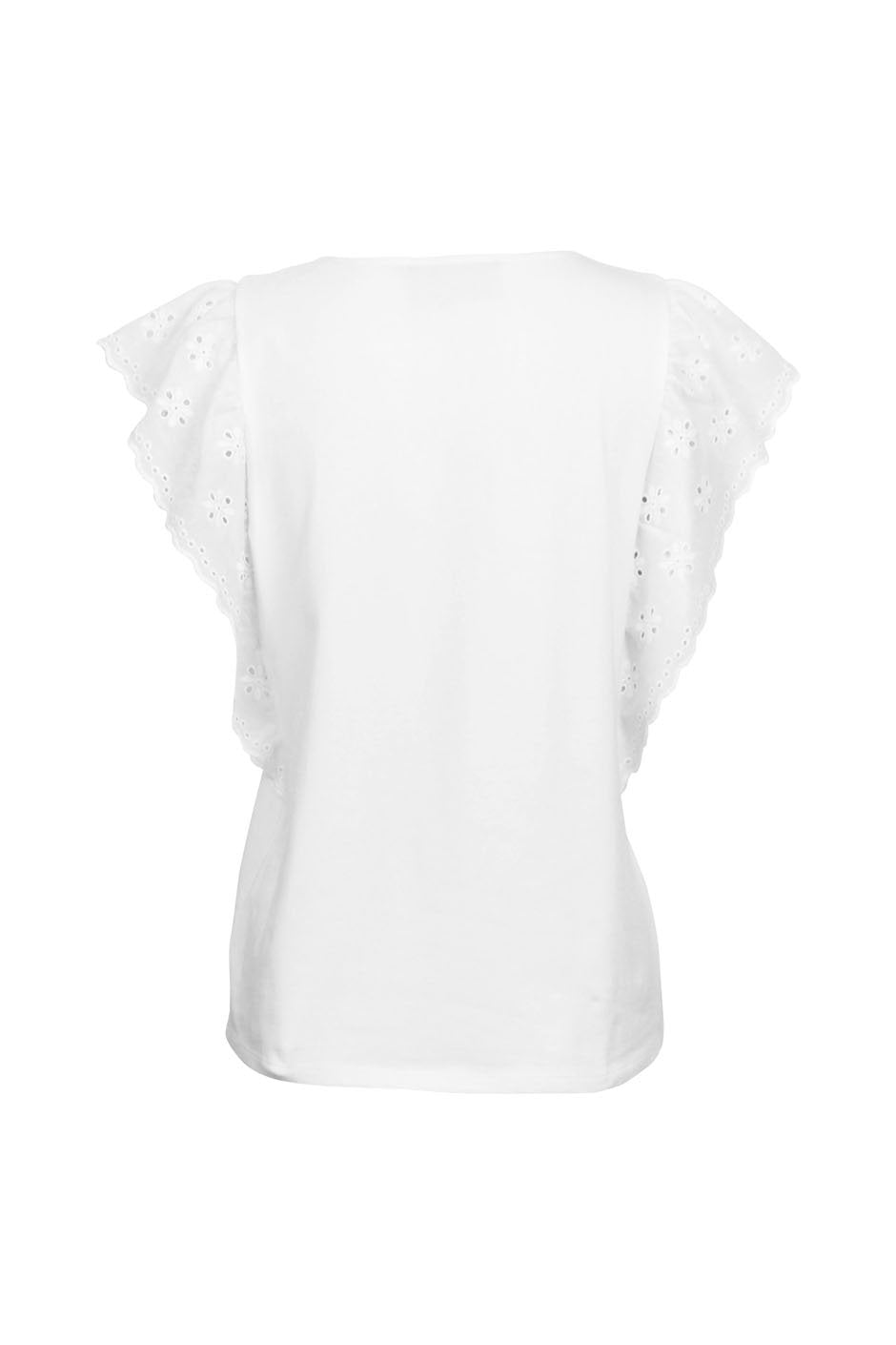 [TEST] Brooke Broderie Ruffle Top