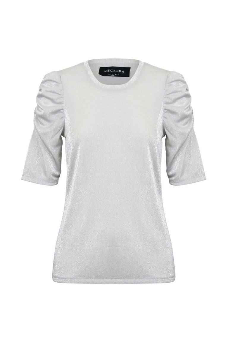 [TEST] Destiny Ruched Sleeve Top