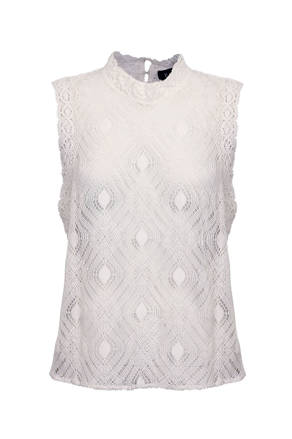[TEST] Elora Crochet Sleeveless Top