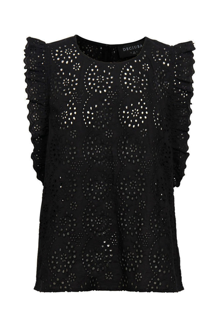 [TEST] Annika Broderie Top