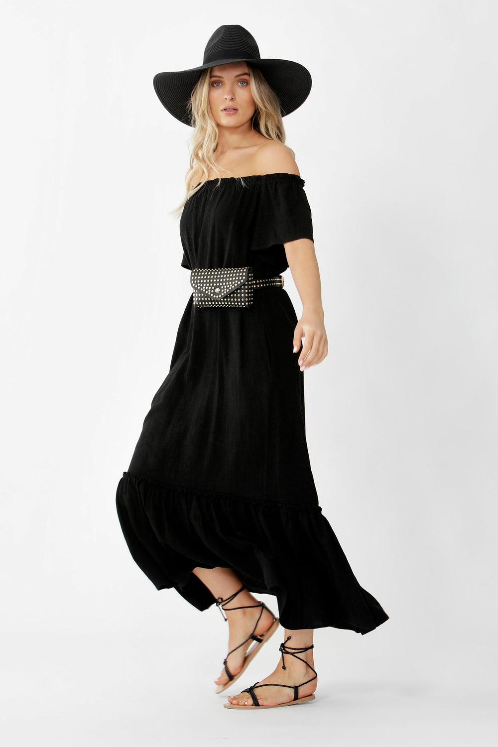 [TEST] Liv Linen Off Shoulder Dress