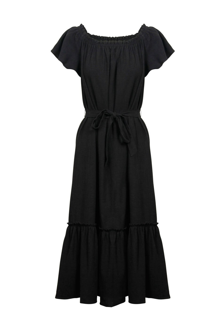 [TEST] Liv Linen Off Shoulder Dress